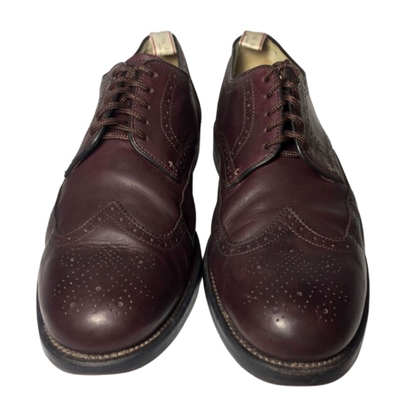 Rag & Bone Men\'s Brogue Wingtip Oxfords AUTH RAG & BONE Black MELI BROGUE OXFORD WINGTIP LEATHER  main image 4